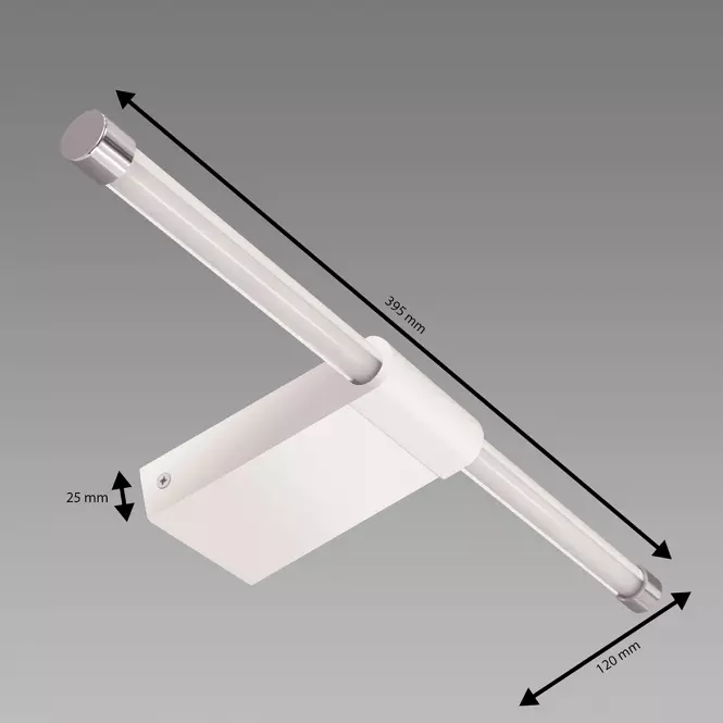 Nástenné svietidlo PASO LED 9W biele NW 04112 K1