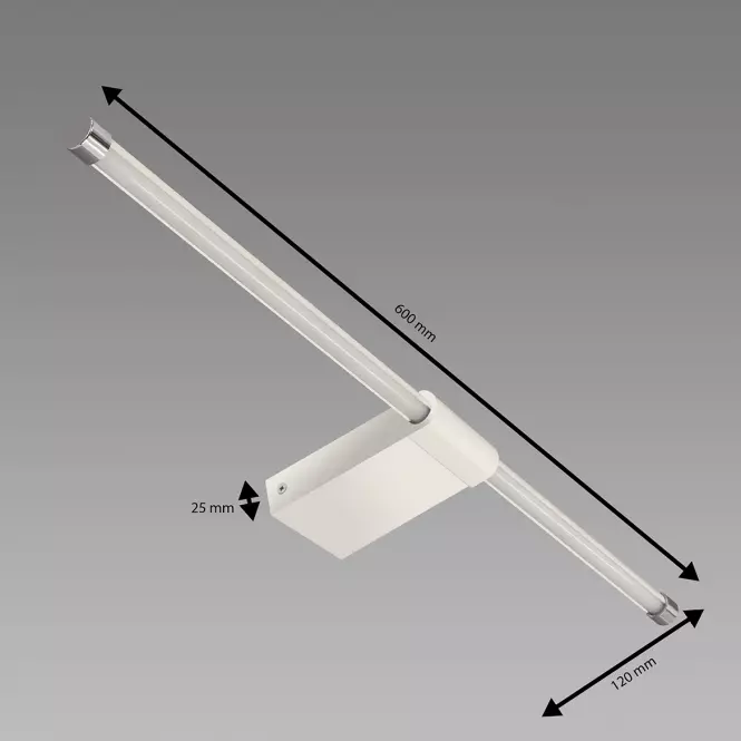 Nástenné svietidlo PASO LED 14W biele NW 04139 K1