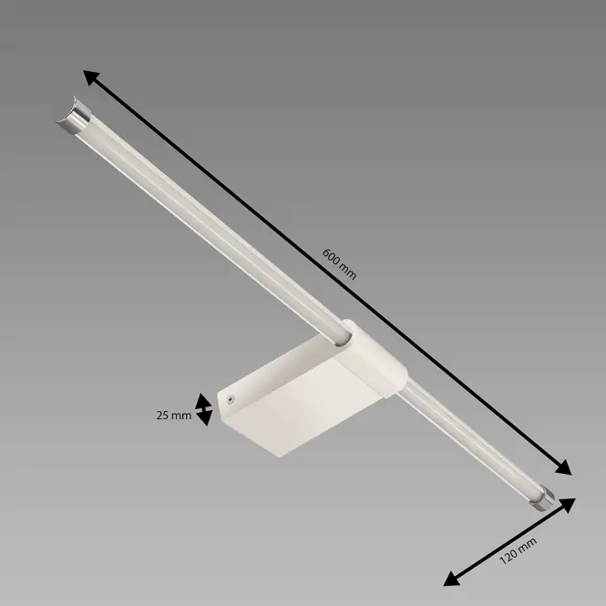 Nástenné svietidlo PASO LED 14W biele NW 04139 K1,3