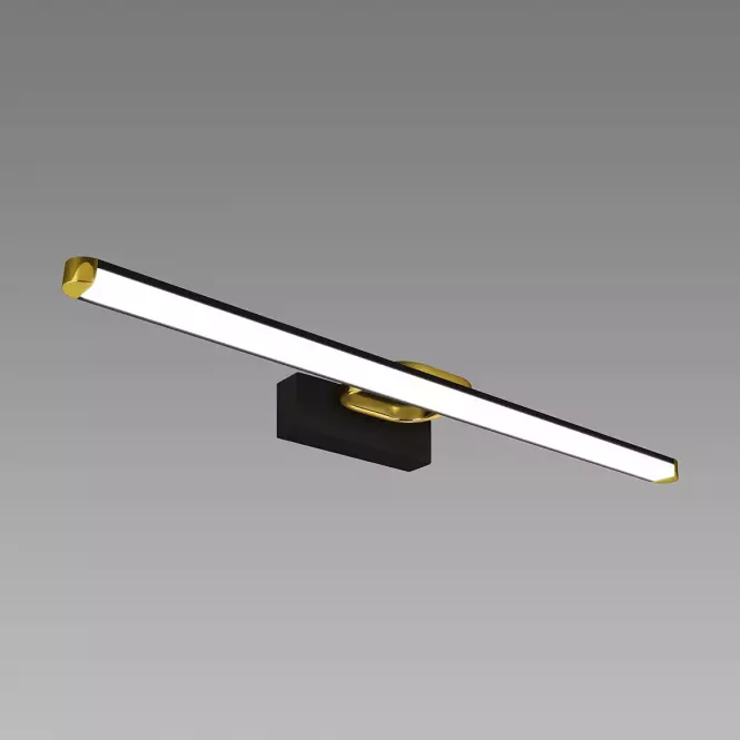 Nástenné svietidlo PRYMUS LED 12W čierne NW 04020 K1