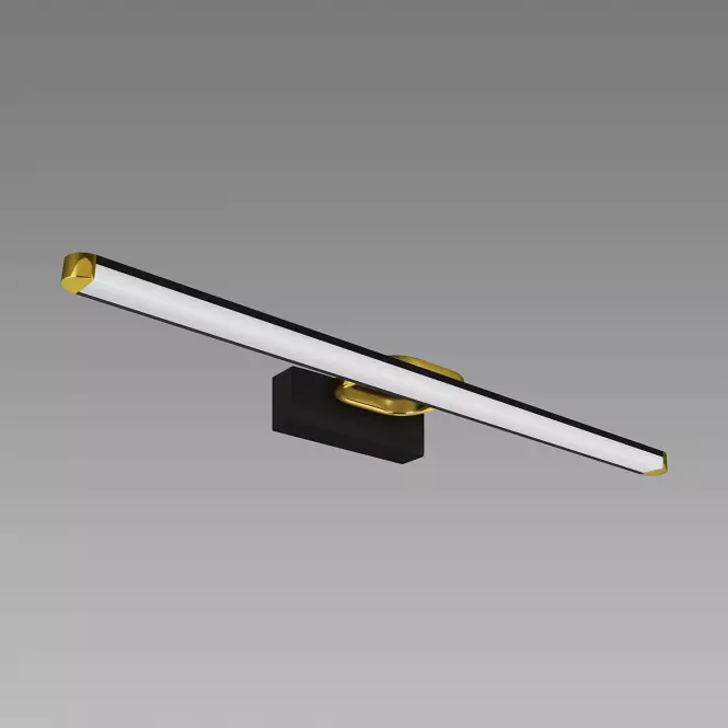 Nástenné svietidlo PRYMUS LED 12W čierne NW 04020 K1