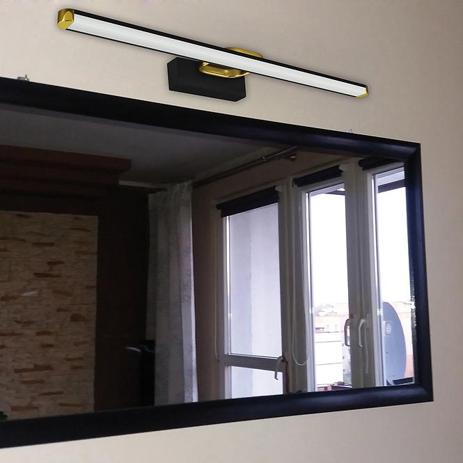 Nástenné svietidlo PRYMUS LED 12W čierne NW 04020 K1