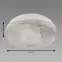 Stropné svietidlo MONTE 60 CLEAR D 04185 IP65 PL1,3