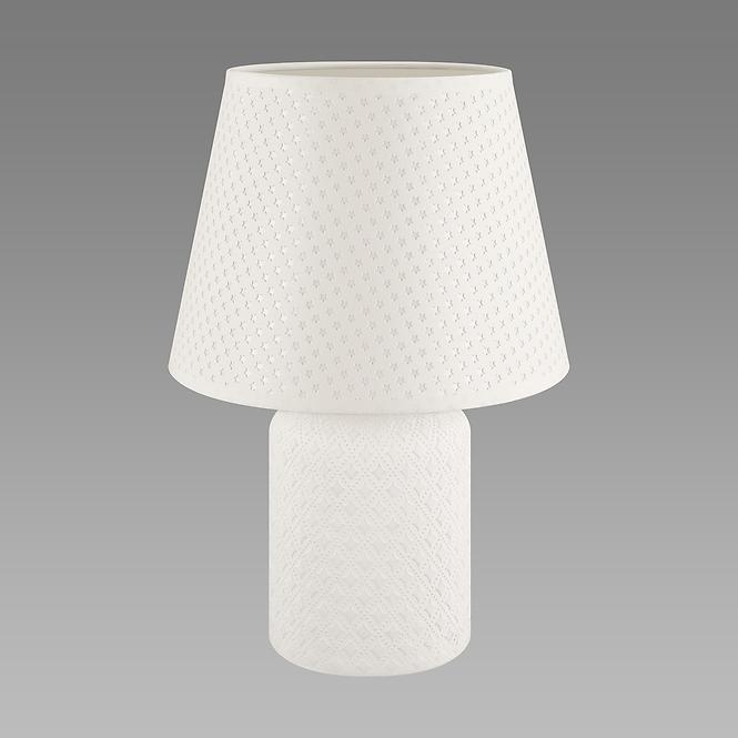 Stolná lampa AMOR E14 biela 04101 LB1