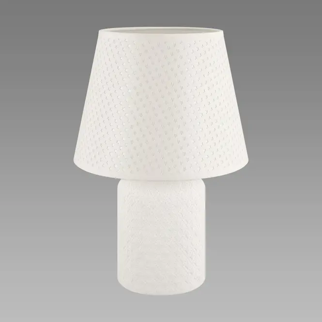 Stolná lampa AMOR E14 biela 04101 LB1,2