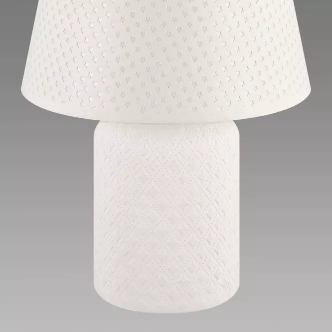 Stolná lampa AMOR E14 biela 04101 LB1