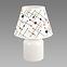Stolná lampa IMBIR E14 biela 04102 LB1,2