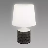Stolná lampa TOPIK E14 biela/čierna 04103 LB1