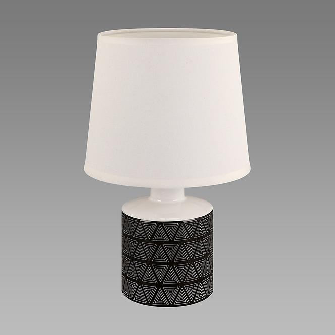 Stolná lampa TOPIK E14 biela/čierna 04103 LB1