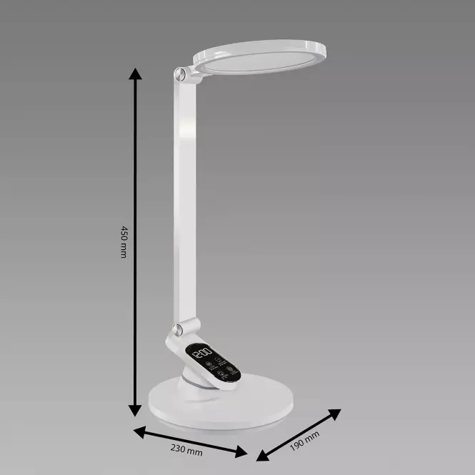 Stolná lampa RAGAS LED biela CCT 04171 LB1