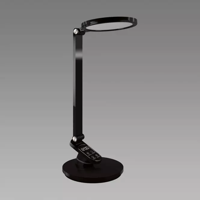 Stolná lampa RAGAS LED čierna CCT 04172 LB1