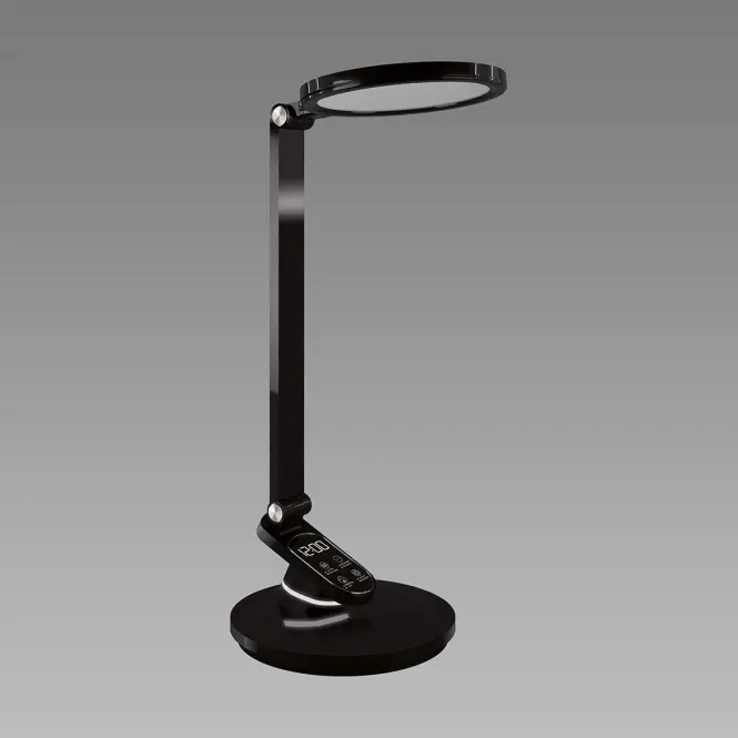 Stolná lampa RAGAS LED čierna CCT 04172 LB1,5