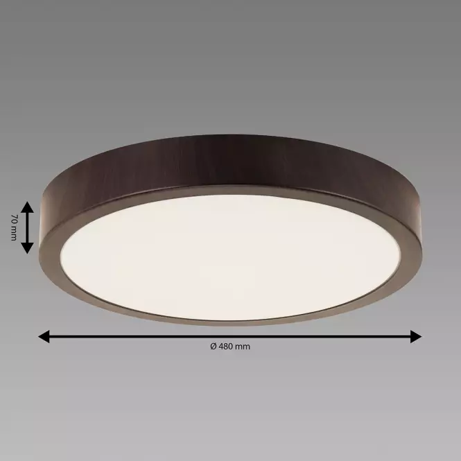 Luster ATUT LED C WENGE 36W NW 04154 PL1