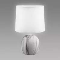 Stolná lampa ATENA E14 C biela 04055 LB1
