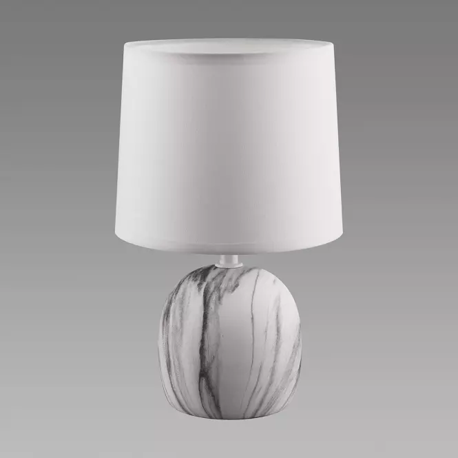 Stolná lampa ATENA E14 C biela 04055 LB1