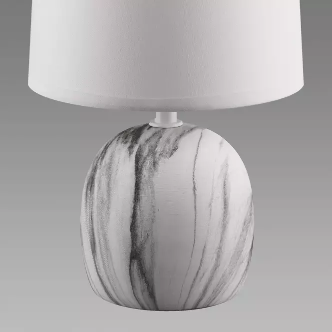 Stolná lampa ATENA E14 C biela 04055 LB1