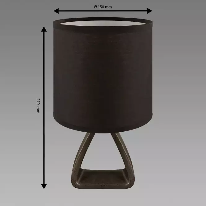 Luster ATENA E14 A BLACK 04058 LB1