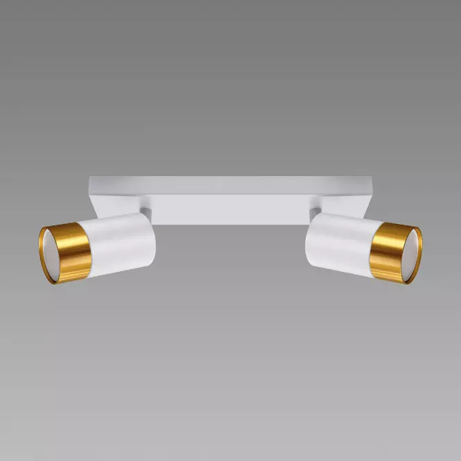 Luster PUZON SPT GU10 2L WHITE/GOLD 04124 LS2