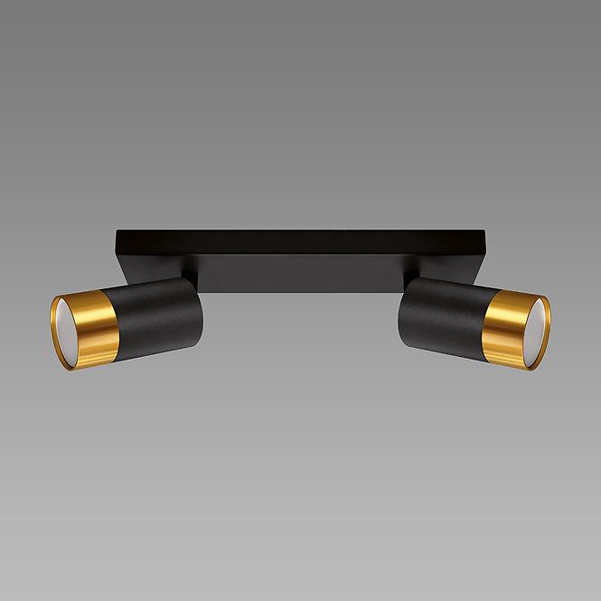 Luster PUZON SPT GU10 2L BLACK/GOLD 04125 LS2