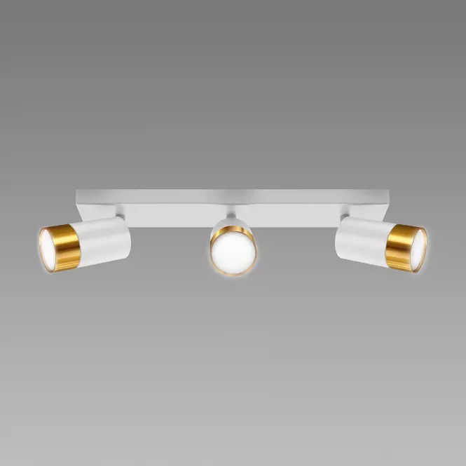 Luster PUZON SPT GU10 3L WHITE/GOLD 04126 LS3
