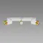 Stropné bodové svietidlo PUZON SPT GU10 3L WHITE/GOLD 04126 LS3,2