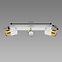 Stropné bodové svietidlo PUZON SPT GU10 3L WHITE/GOLD 04126 LS3,3