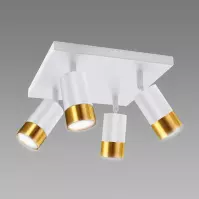 Luster PUZON SPT GU10 4D WHITE/GOLD 04128 LS4