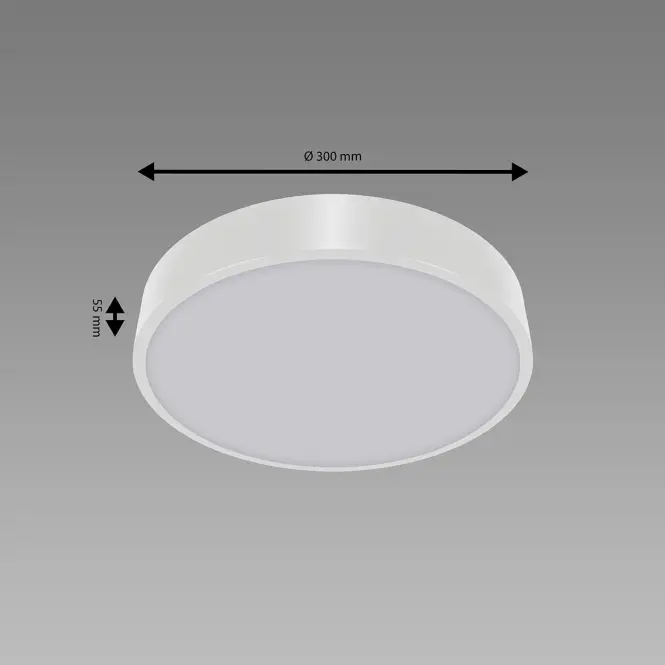Stropné svietidlo  TOTEM LED C 16 W NW WHITE 04089 PL1,3