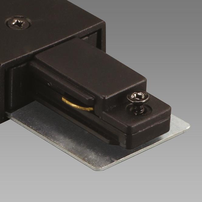 Konektor k napájacej lište PS230V I čierny 04109 koľajnicový systém