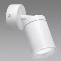 Nástenné svietidlo  TENOR GU10 1C biele 04068 IP44 LS1