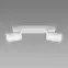 Stropné bodové svietidlo TENOR GU10 2L WHITE 04070 IP44 LS2