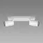 Stropné bodové svietidlo TENOR GU10 2L WHITE 04070 IP44 LS2,2