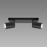 Luster TENOR GU10 2L BLACK 04071 IP44 LS2
