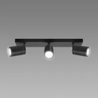 Luster TENOR GU10 3L BLACK 04073 IP44 LS3
