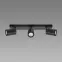 Luster TENOR GU10 3L BLACK 04073 IP44 LS3,2