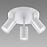Stropné bodové svietidlo TENOR GU10 3C WHITE 04074 O IP44 LS3