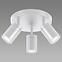 Stropné bodové svietidlo TENOR GU10 3C WHITE 04074 O IP44 LS3