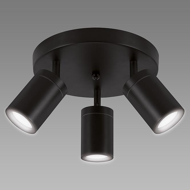 Luster TENOR GU10 3C BLACK 04075 O IP44 LS3