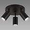 Luster TENOR GU10 3C BLACK 04075 O IP44 LS3