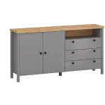 Komoda 2D3S Melini Gray K