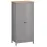 Skriňa Melini F 94 cm – Gray, dvojdverová