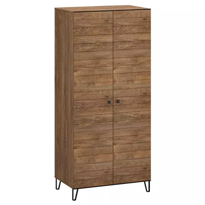 Skriňa 2D Weil F dub  burgund