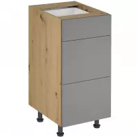 Kuchynská skrinka Langen D40S3 push beige Kuchynská skrinka Langen D40S3 push beige