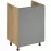Kuchynská skrinka Langen D60Z beige