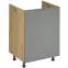 Kuchynská skrinka Langen D60Z beige