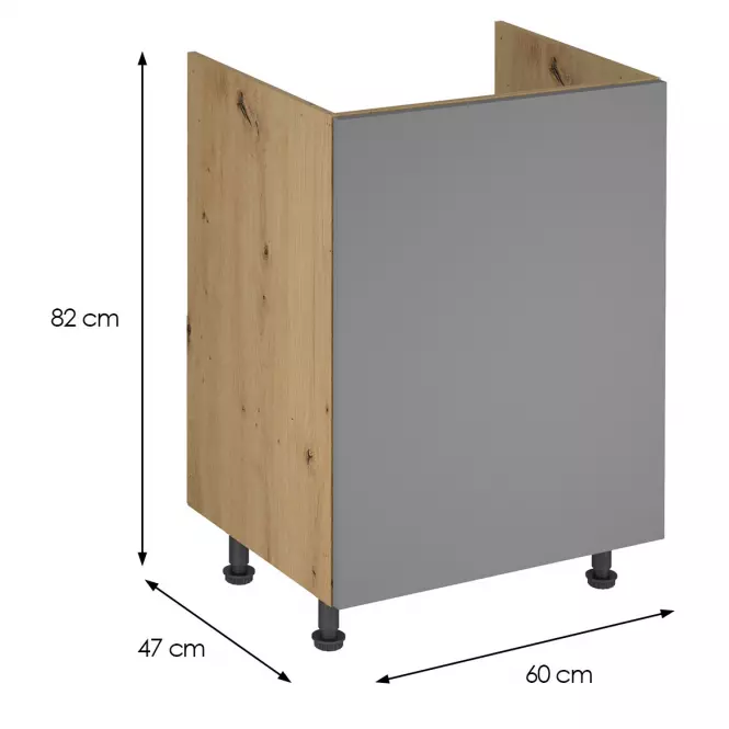 Kuchynská skrinka Langen D60Z beige,2