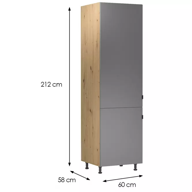 Kuchynská skrinka Langen D60ZL beige,2