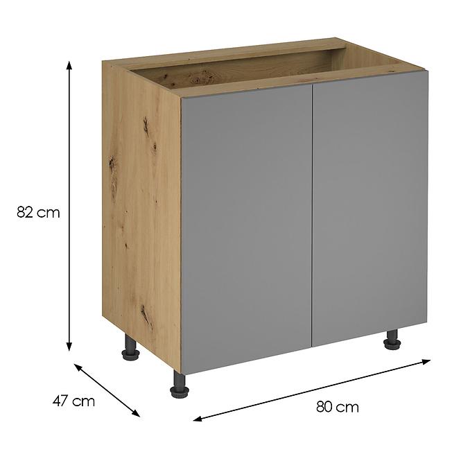 Kuchynská skrinka Langen D80 beige