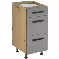 Kuchynská skrinka Langen D40S3 úchyt beige Kuchynská skrinka Langen D40S3 úchyt beige