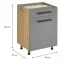 Kuchynská skrinka Langen D60S1 úchyt  beige,2